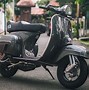 Modifikasi Vespa Px Hitam